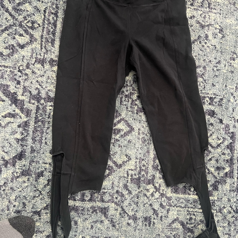 Free People Womens Black Leggings